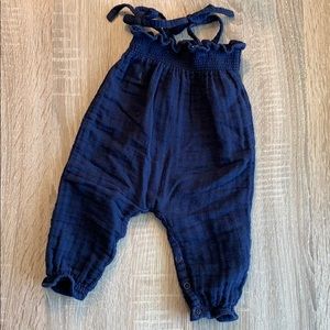 Jamie Kay navy baby girl jumper